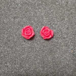 Rose Earring Studs